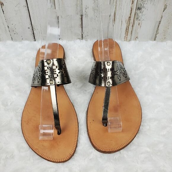 Joie A LA Plage Slide Sandals Pewter Size 9 - Picture 7 of 7